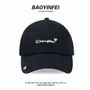 Gorra de Béisbol Suave con Bordado de Corazón Morado para Mujer con Visera Ancha, Tacto de Alta Gama, Sombrero de Uso Diario para Circunferencia de Cabeza Grande