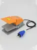 Máquina Dobladora de Varillas Dobladora de Estribos Interruptor de Pedal de Pie Tamaño con Cable Enchufe de Aviación Pedal Integrado Accesorios para Dobladora de Estribos