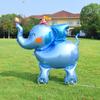 Balão de Brinquedo Animal de Desenho Animado Puxável Barraca Decoração Infantil Andando Aniversário Em Pé com Roda de Presente Pequeno Atividade