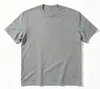 Camiseta lavada e com efeito desgastado, peso pesado 200g, oversized americano, retrô, caimento solto, casual, versátil, camiseta 20 de algodão lavada