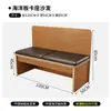 Silla de Mesa Oceánica Estilo Retro Cafetería Tienda de Té con Leche Silla Tienda de Agua de Azúcar Sushi Panadería Cabina de Pared Sofá