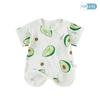 Camisón de Bebé Algodón Manga Corta Ropa para el Hogar Camiseta Ropa de Dormir Verano Pijama Anti-Patadas para Bebé Pijama Delgado para Recién Nacido