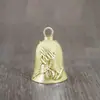 Nuevo Producto Creativo Retro Campana Águila Ángel Colgante Llavero de Coche Colgante Latón Puro Joyería Vintage Desgastada