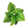 Venta Directa de Fábrica de Plantas Verdes Artificiales, Planta de Filodendro Hoja de Tortuga de 9 Cabezas, Materiales para Paredes de Fondo, Arreglo Floral, Decoración de Interiores y Exteriores