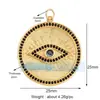 L55 nuevo popular europeo y americano Ojo de Diablo amuleto de la suerte ojo circón joyería creativa DIY