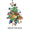 Comércio Exterior Mais Vendido Peças de Impressão para Camisetas Infantis Elementos de Jogos Europeus e Americanos Pixel Time Minecraft Transferência Térmica DIY Estoque Pronto