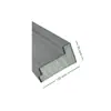 Moldura Decorativa Exterior para Paredes de EPS, Moldura de Espuma, Moldura de Cornisa, Estilo Plano