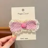 Tira Mágica de Cabelo com Velcro Infantil para Meninas, Organizador de Franja, Tiara, Presilha de Cabelo, Acessório de Cabelo com Laço de Renda para Bebê