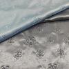Tela Jacquard Camellia Tridimensional, Tela Jacquard Satén, Tela de Alto Rendimiento con Tres Agujeros para Ropa Infantil