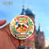 [Harbin] Colección de Imanes para Refrigerador, País de la Nieve Calle Central Souvenir Turístico de la Ciudad Imanes para Refrigerador Personalizados