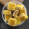 Contas Cerâmicas Quadradas Planas Retrô Contas Soltas Pulseira Acessórios para DIY Pulseira Colar Acessórios para Roupas Contas Cerâmicas Furo Reto