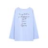 Blusa Holgada de Estilo Relajado con Protección Solar Camiseta Estampada de Manga Larga Verano 2026 Nuevo Top Delgado Holgado Adelgazante