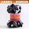 Barra de hielo personalizada hilo de bucle tejido a mano hilo para orejas de dona DIY hilo esponjoso de grosor medio apto para principiantes