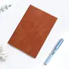 Cuaderno A5 con Sensación de Piel, Cuaderno de Oficina de Tapa Blanda, Libro de Registro de Reuniones de Trabajo, Bloc de Notas Portátil, Imprimible