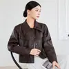 2026 Nueva Chaqueta de Cuero para Primavera y Otoño Mujer Transmisión en Vivo Venta Caliente Chaqueta de Mujer Chaqueta de Cuero Ropa de Motocicleta Petite