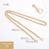 Cadena decorativa para carcasa de teléfono móvil, cadena de hardware para equipaje de alta calidad, accesorios de hardware para bolsos de bricolaje, cadena de linterna, cadena de repuesto