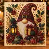 Pintura de Pérolas Feita à Mão Mais Vendida na Amazon Kit DIY Papai Noel Artesanato para Adultos Alívio do Estresse Decoração de Feriado
