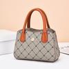 Bolsa Xadrez Feminina Outono e Inverno Bolsa Generosa de Alta Qualidade Bolsa Transversal Bolsa de Ombro de Grande Capacidade Bolsa Casual Vintage
