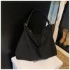 Bolso de Ante Transfronterizo para Mujer de Gran Capacidad 2024 Nuevo Otoño e Invierno Vintage Nicho de Un Hombro Bajo el Brazo Tote para Viaje