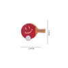 Broche de desenho animado personalizado broche de metal fofo em forma de gota de óleo acessórios para roupas bolsas acessórios de crachá broche