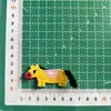 Nova Moda Desenho Animado Pequeno Bordado Solúvel em Água Pônei DIY Decoração de Roupas Acessórios Atacado