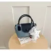 Bolsa Feminina Estilo Coreano com Laço e Bolinhas, Bolsa Quadrada Pequena Artística, Bolsa de Bolinho Tendência, Bolsa Transversal Versátil para o Dia a Dia