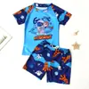 Roupa de Banho Infantil Meninos Crianças Médias e Grandes Roupa de Banho Dividida Meninos Roupa de Banho 2024 Nova Roupa de Banho para Fontes Termais Venda por Atacado