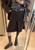 Otoño Invierno 2026 Nuevo Versátil Retro Moderno Elegante Temperamento Elegante Cintura Alta Falda Plisada Grande Falda Midi Mujer