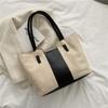 Bolso retro de gran capacidad para otoño e invierno 2023 nuevo bolso de mujer popular estilo occidental bandolera versátil bolso de viaje bolso tote