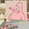 Pintura acrílica dibujos animados infantiles hecho a mano diy pintura al óleo digital pintura al óleo al por mayor verano graffiti decoración para colorear pintura para colgar