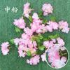 Simulación personalizada de flor de cerezo, ratán, bobinado, tubo de aire acondicionado, vid de flores, árbol de simulación, flor artificial de plástico, ratán, flor decorativa