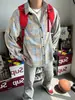Nueva Camisa a Cuadros Estilo Americano Retro Manga Larga Holgada Primavera Otoño Hombre Casual Camisa Chaqueta Top Atuendo