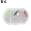 Novo produto micro raiz pesca pequena cabaça chumbo gancho mandarim peixe perca t cauda bobina cauda anzol isca macia mousda gancho gelo