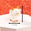 Micro Paisagem Resina Ornamentos Doze Zodíaco Rato Boi Tigre Coelho Dragão Cobra Cavalo Ovelha Macaco Galinha Cão Porco Artesanato Criativo Desktop