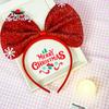 Decorações de Faixa de Cabeça de Natal para Adultos e Crianças, Faixas de Cabeça de Natal, Faixas de Cabeça de Galhos de Rena, Faixas de Cabeça, Acessórios de Cabelo