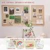 Adhesivos de Pared de Fieltro Ins Estilo Escandinavo Tablero de Fieltro Autoadhesivo Exhibición de Trabajos de Jardín de Niños Tablero de Corcho Pared de Fotos Tablón de Anuncios