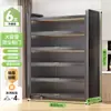 Estante de Cocina de Pie Gabinete de Almacenamiento Multicapa Horno de Microondas Doméstico Gabinete Multifuncional con Puerta Gabinete de Almacenamiento a Prueba de Polvo