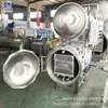 Olla de esterilización a alta temperatura para tamales de arroz, olla de esterilización a alta temperatura con baño de agua de doble capa y contrapresión, olla de esterilización a alta temperatura y alta presión para huevos de pato salados