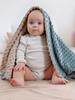 Manta Doudou Manta para bebé recién nacido Manta para bebé Manta para bebé Manta cuádruple con aire acondicionado para niños de primavera y verano Manta con aire acondicionado