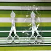 Entrega de fábrica argila de papel plástico tesoura decorativa flor de chantilly ferramentas de transferência suprimentos de panificação em estoque