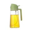 Olla de Aceite en Spray de Doble Propósito Dos en Uno Atomizador Olla de Aceite Cocina Hogar Gran Capacidad Botella de Vidrio para Aceite de Oliva Botella para Control de Aceite