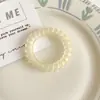 Cuerda para el pelo de color de chica dulce de moda, cuerda para el pelo de línea telefónica, banda de goma de alta elasticidad y duradera, accesorios para el pelo de mujer