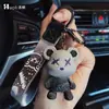 Llavero creativo de oso camaleón, dibujos animados, personalizado, adornos para mochila escolar, cadena de coche, muñeco para hombres y mujeres, venta al por mayor, regalo pequeño