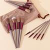 13 Pcs pincel de maquiagem beleza pincel de fibra capilar macia iniciante pincel de sombra pincel de pó solto corretivo conjunto ferramenta