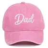 Venta Caliente de Amazon Gorra de Béisbol Lavada para Padres e Hijos Gorra de Béisbol Bordada Mama Mini Gorra Deportiva Casual Retro