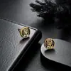 Pendientes de Cruz de Zirconia Transfronterizos para Hombres, Pendientes Deslumbrantes de Rayo Nicho para Mujeres, Nuevo Modelo 2026, Envío 24H
