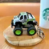 Llavero de Vehículo Todoterreno con Retroceso Transfronterizo Llavero de Jeep Camuflado Colgante para Mochila Juguete para Niños Comercio Exterior al por Mayor