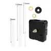 Movimiento de Reloj de Cuarzo en Stock Transfronterizo DIY Accesorios para Reloj de Pared Silencioso Movimiento de Reloj Set Creativo de Agujas Rectas