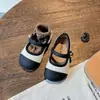 Zapatos de Cuero para Niñas 2026 Primavera y Otoño Nuevos Zapatos Infantiles Zapatos de Princesa para Niñas Mocasines de Suela Suave Planos Zapatos de Moda