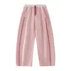Ropa Infantil Princesa YuanYuan Pantalones para Niñas 2026 Nuevo Conjunto de Otoño Infantil Estilo Escolar Pantalones Anchos Curvos para Niñas Mayores
